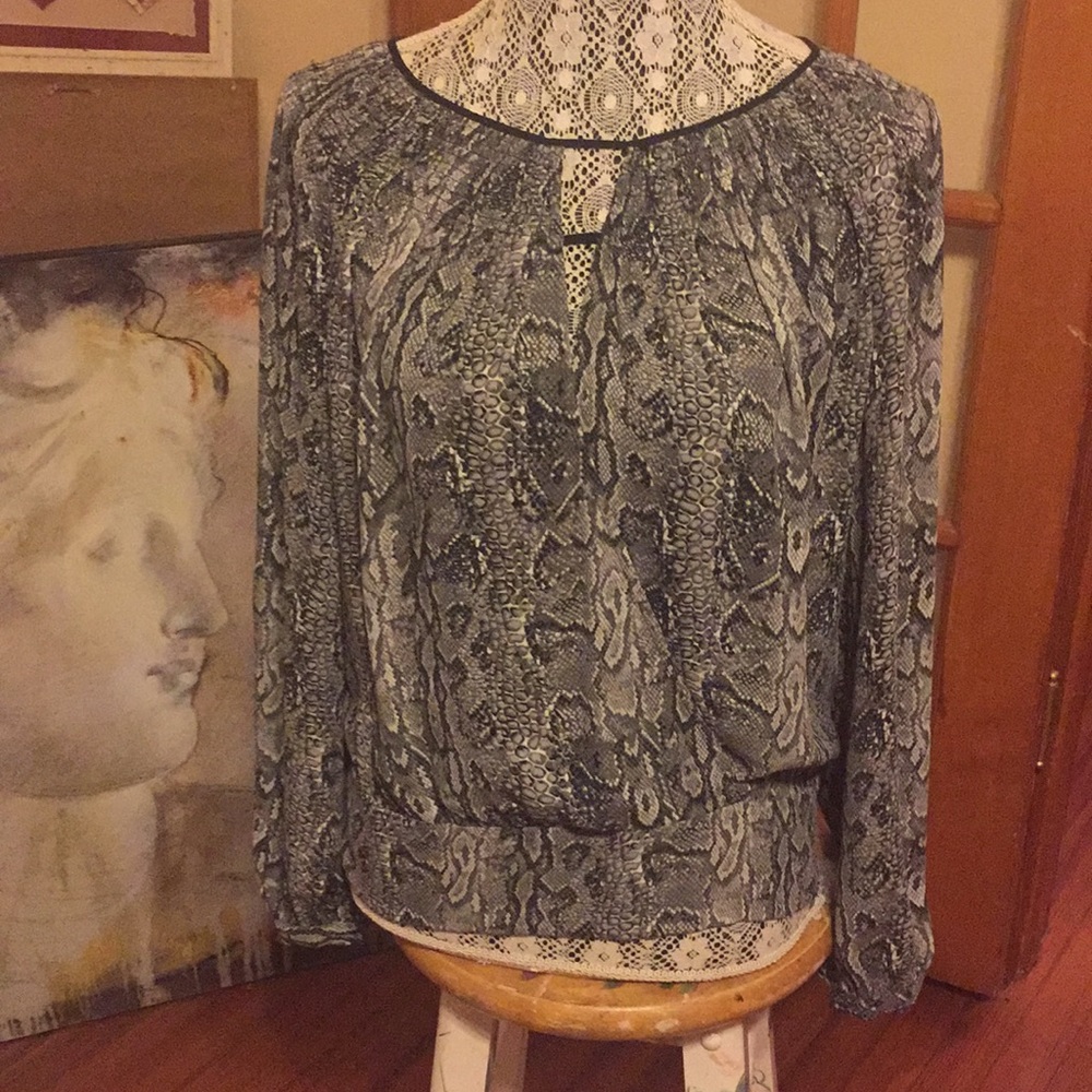 BCBG Grey Animal print